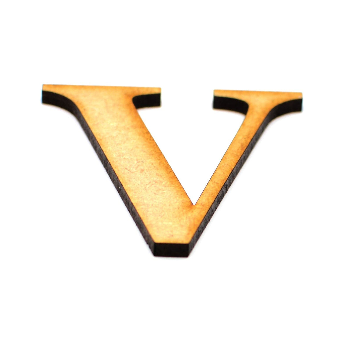 Wooden Letters - Large Small Georgia Bold 2cm-40cm - LaserworksUK