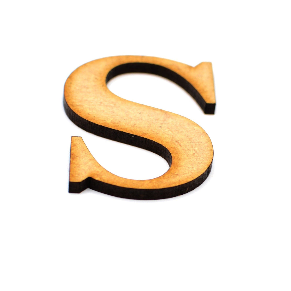 Wooden Letters - Large Small Georgia Bold 2cm-40cm - LaserworksUK