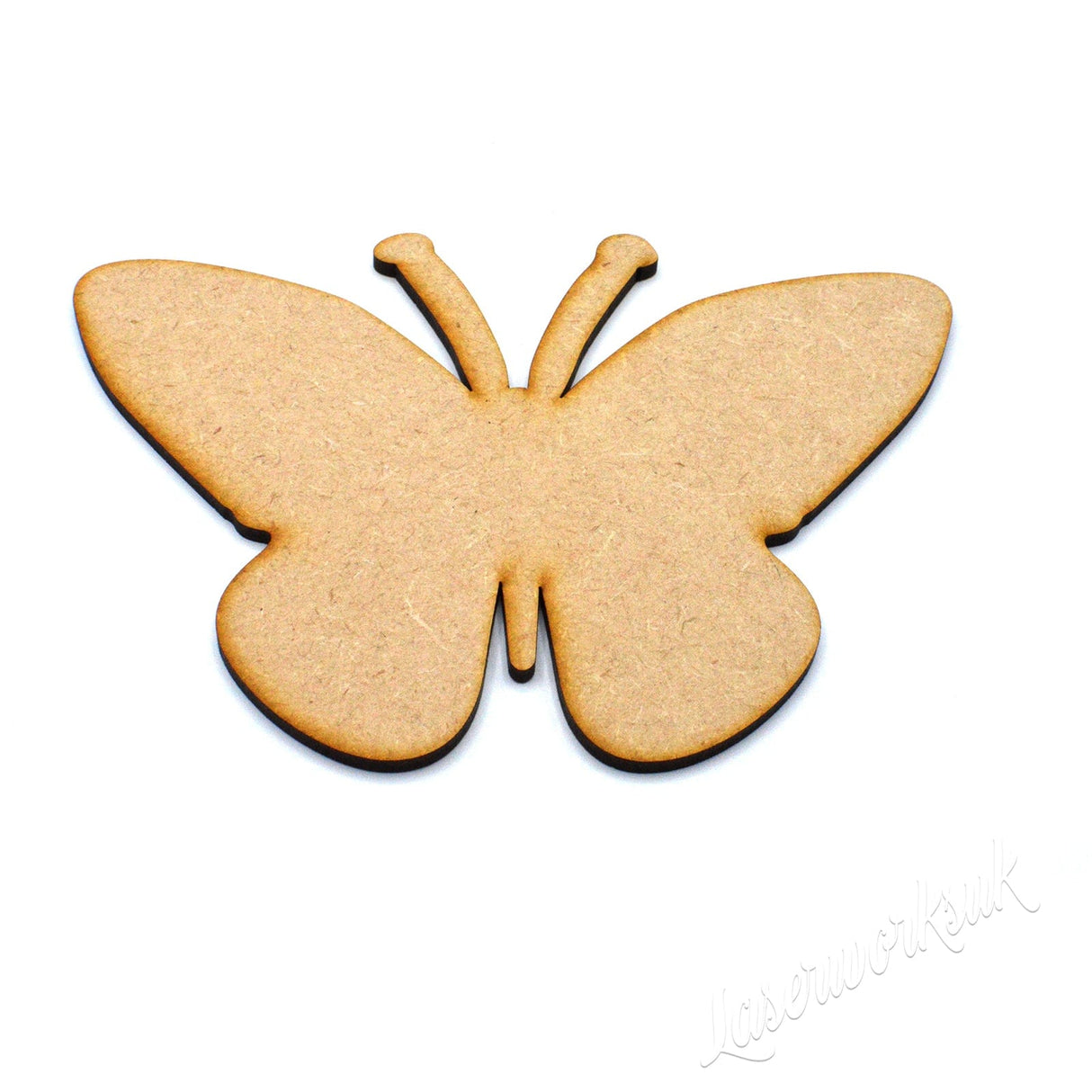Wooden Butterfly Craft Shapes - LaserworksUK