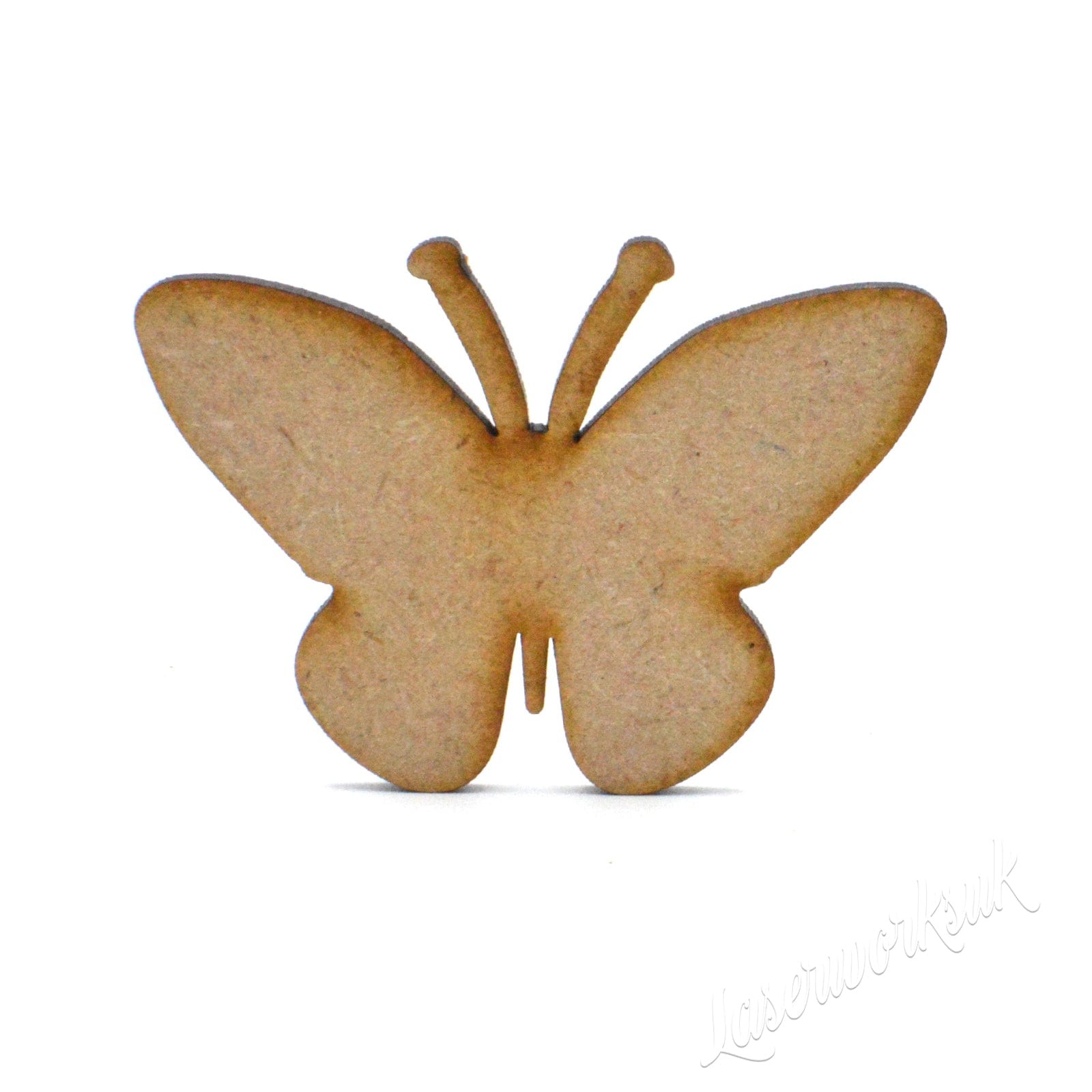 Wooden Butterfly Craft Shapes - LaserworksUK