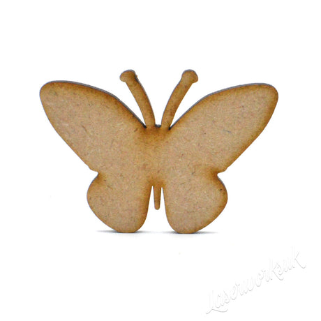 Wooden Butterfly Craft Shapes - LaserworksUK