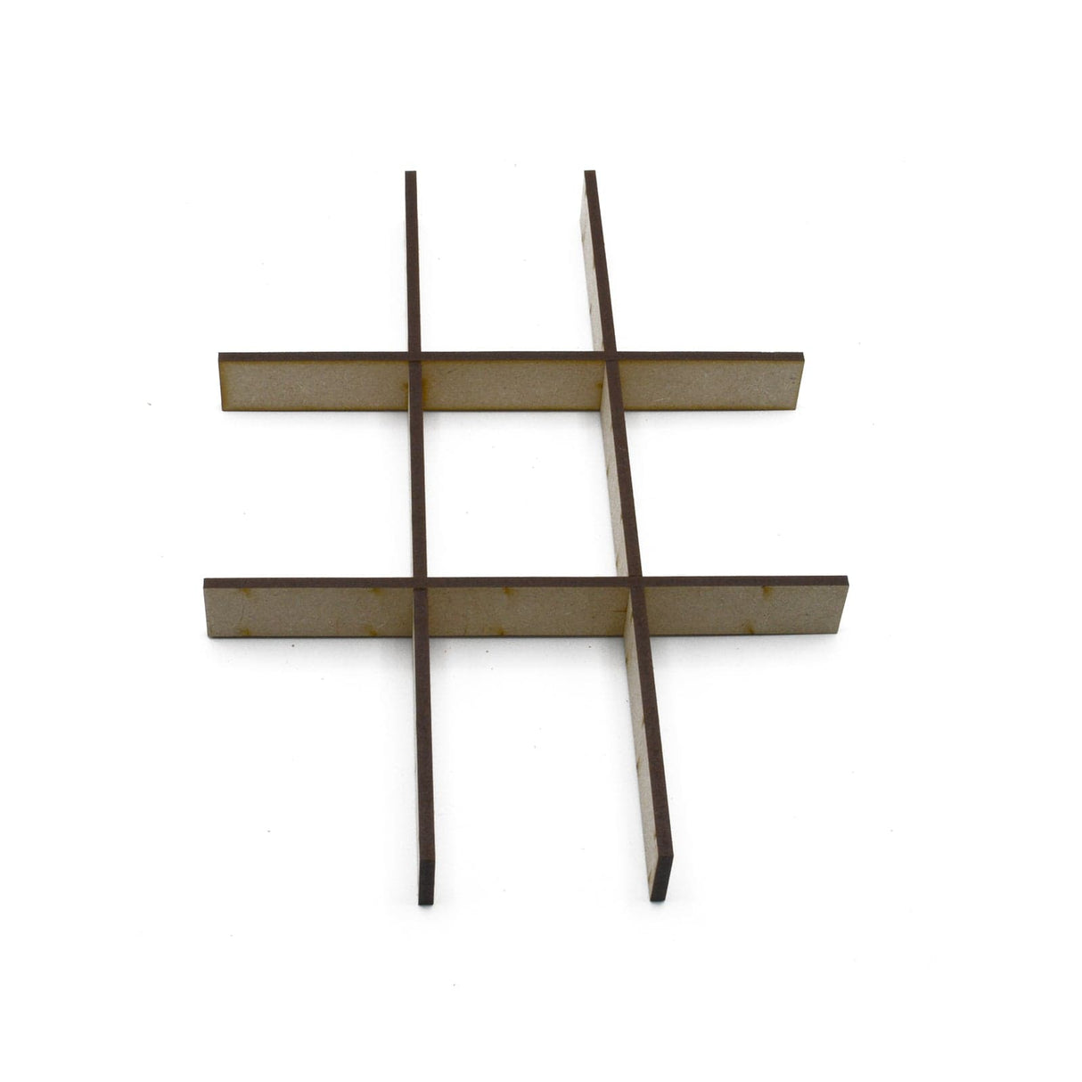 Wooden Dividers - Kraft Bead Box Dividers - Laserworksuk