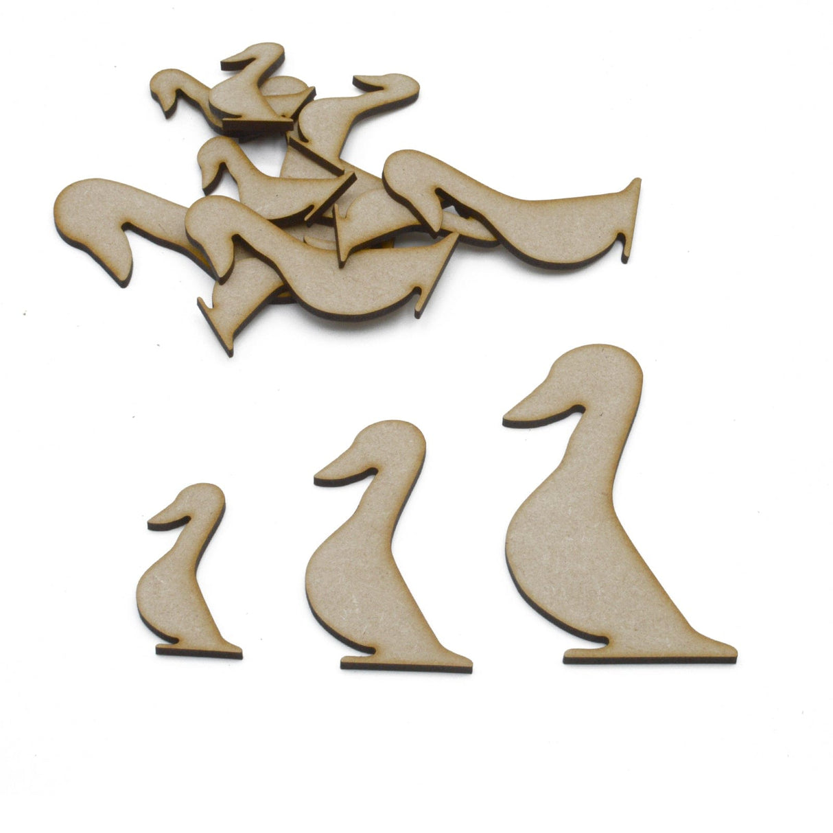 Wooden Duck Mdf Craft Shapes - LaserworksUK