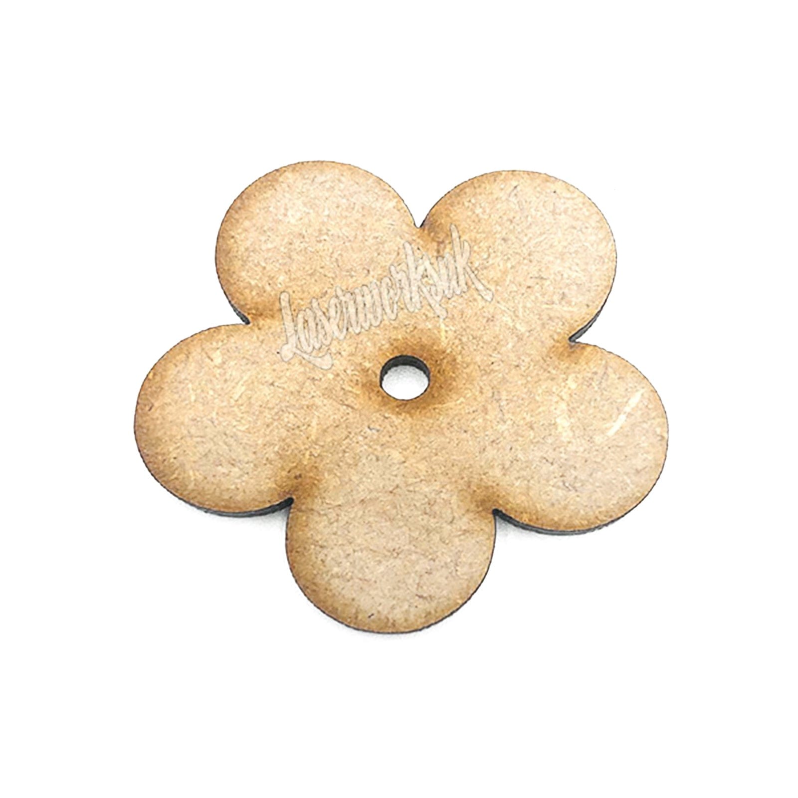 Wooden Flower Shapes For Crafts - LaserworksUK
