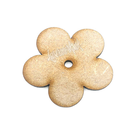 Wooden Flower Shapes For Crafts - LaserworksUK