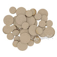 Wooden MDF Craft Circle Shapes - LaserworksUK