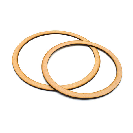Wooden MDF Rings | Mobile Dreamcatcher - LaserworksUK