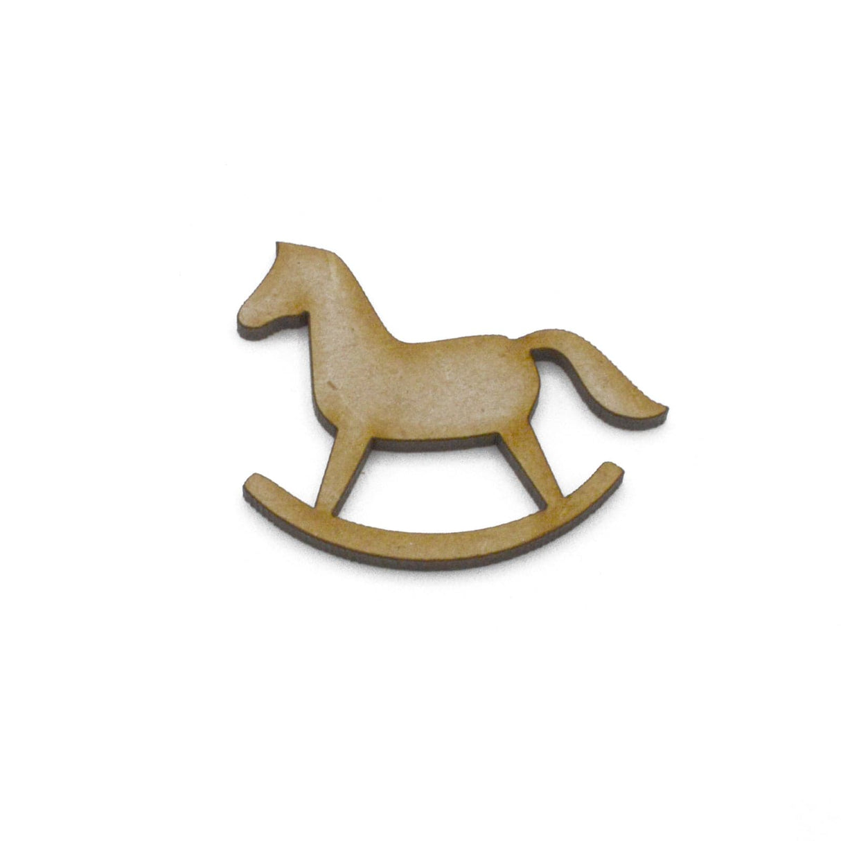 Wooden Rocking Horse - MDF Craft Shapes - Blanks - LaserworksUK