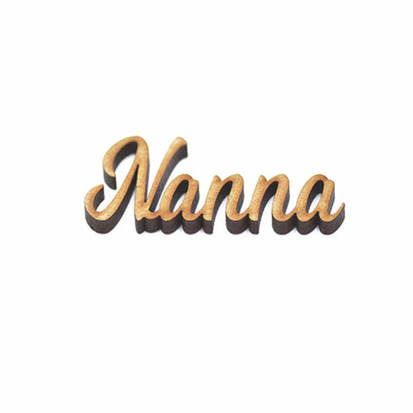 Wooden Script Words - Craft Names - Mum, Mummy, Mother, Mam, Mother - Laserworksuk