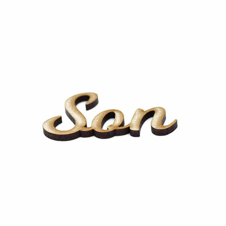 Wooden Script Words - Craft Names - Mum, Mummy, Mother, Mam, Mother - Laserworksuk