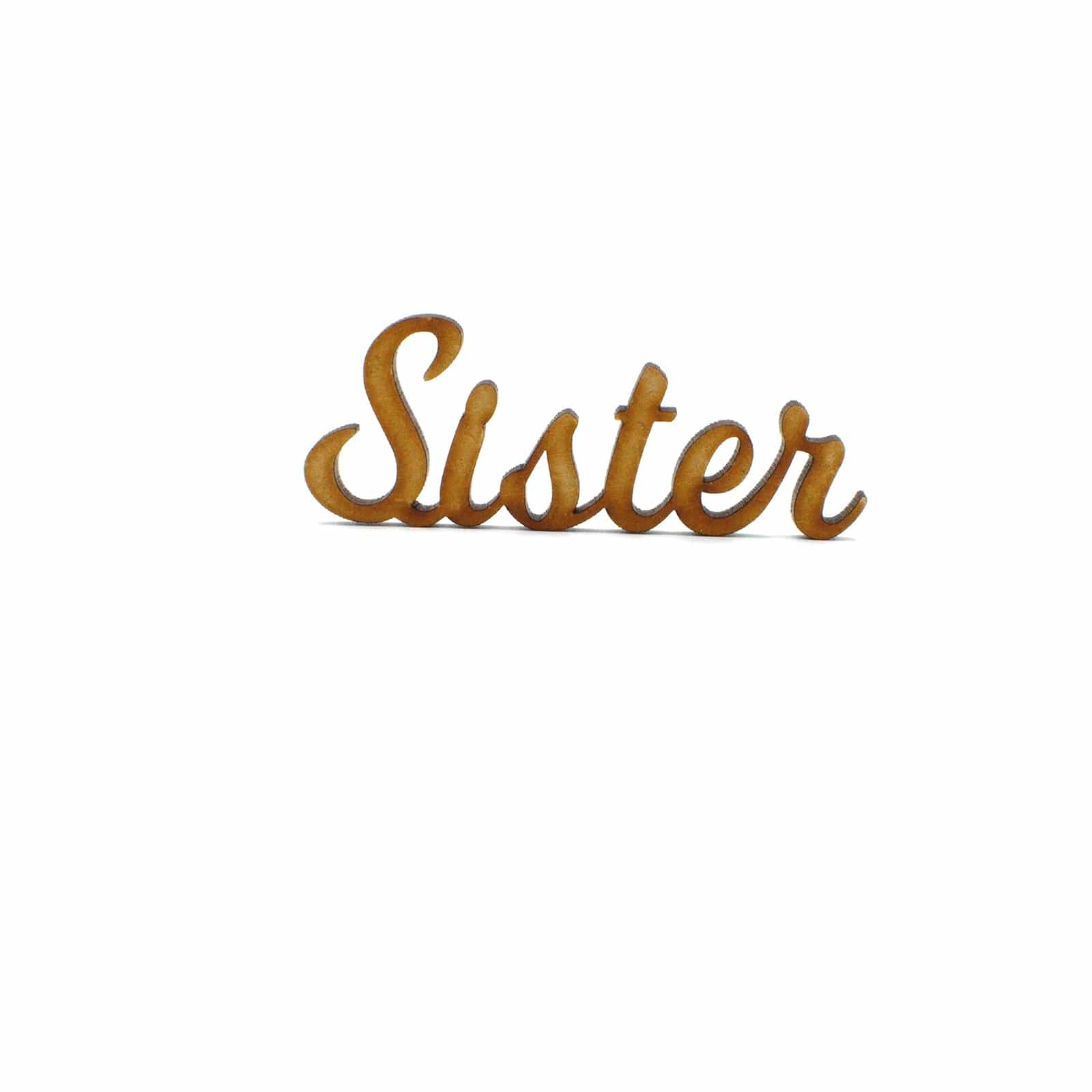 Wooden Script Words - Craft Names - Mum, Mummy, Mother, Mam, Mother - Laserworksuk