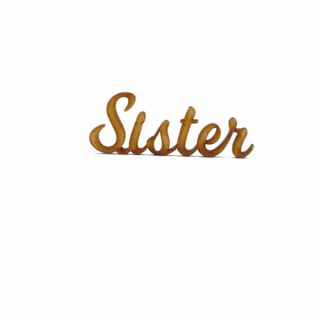 Wooden Script Words - Craft Names - Mum, Mummy, Mother, Mam, Mother - Laserworksuk