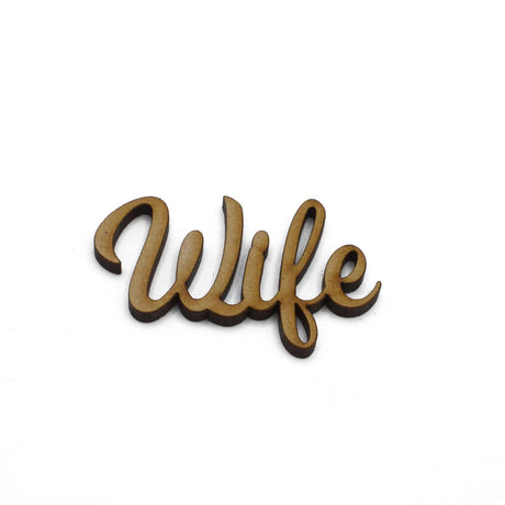 Wooden Script Words - Craft Names - Mum, Mummy, Mother, Mam, Mother - Laserworksuk
