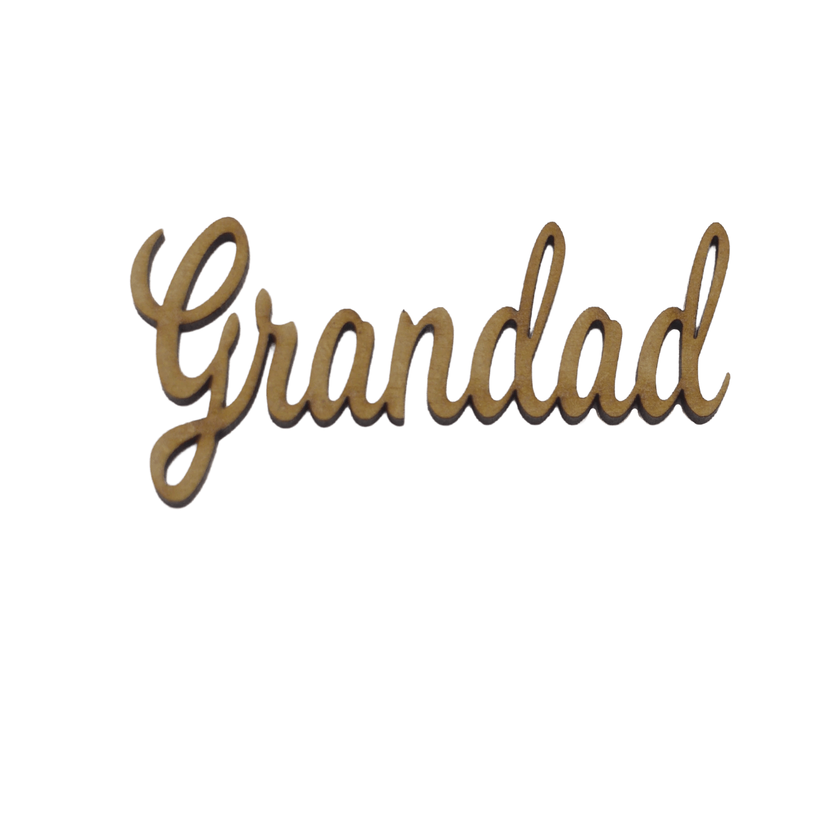 Wooden Script Words - Craft Names - Mum, Mummy, Mother, Mam, Mother - Laserworksuk