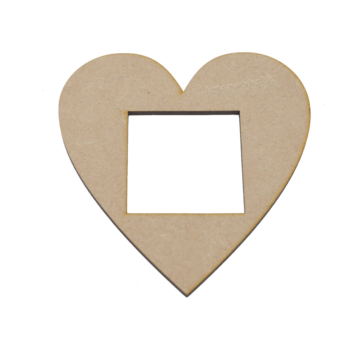 Heart Light Switch Surround | Bedroom Decor - LaserworksUK