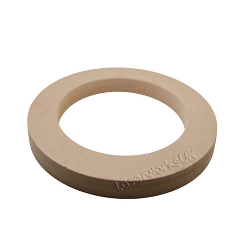 18mm Thick MDF Round Hoops - Circle Blanks Wooden Shapes - Laserworksuk