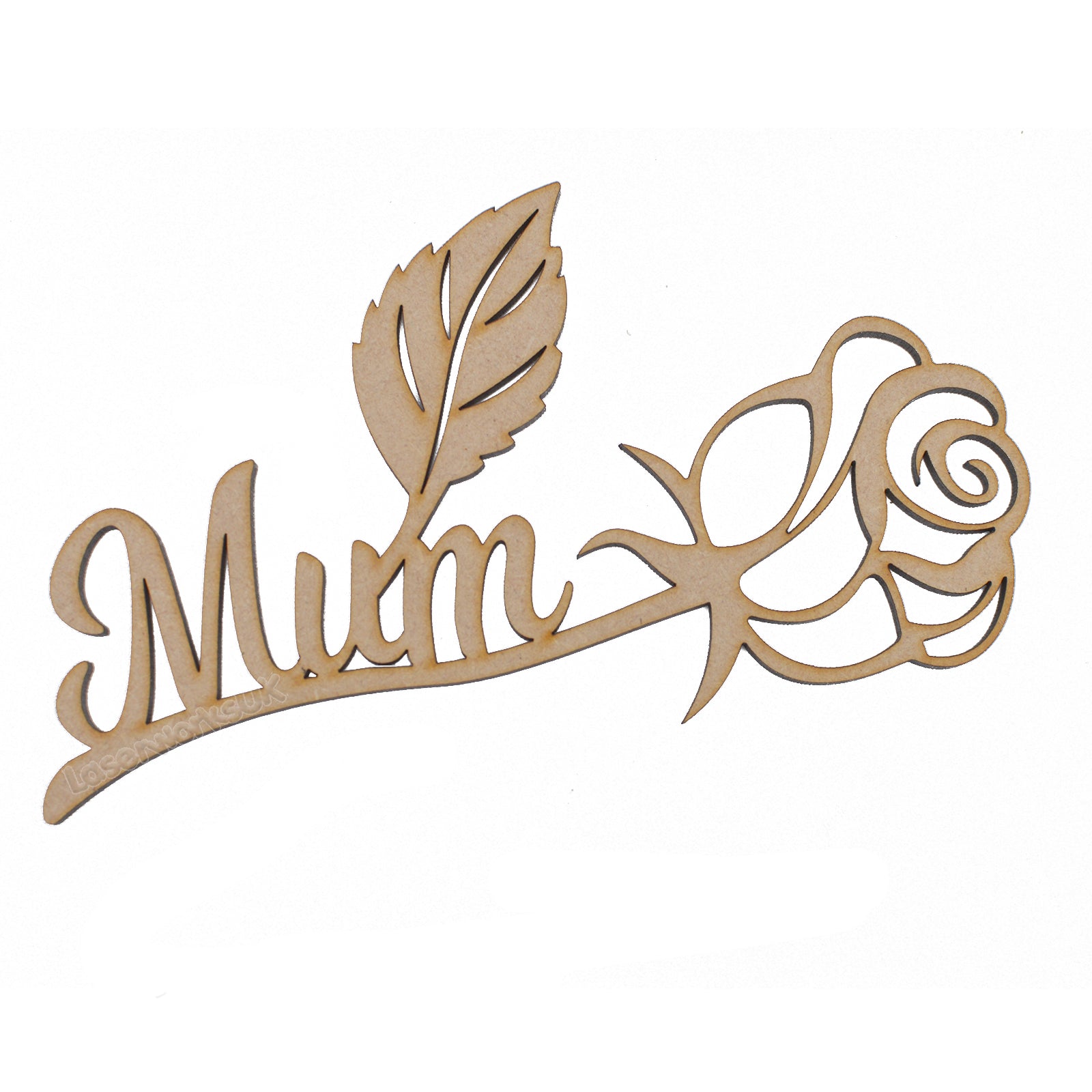 Personalised Name Roses | Mothers Day - LaserworksUK