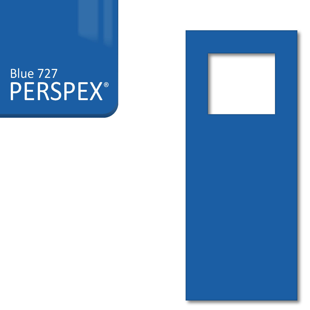 Acrylic Door Hanger Blanks - Style 6 - Laserworksuk