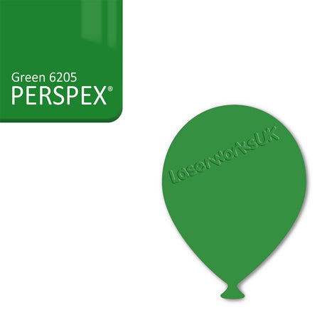 Acrylic Balloons - Party Balloon Blanks (12cm Pack of 5) - Laserworksuk