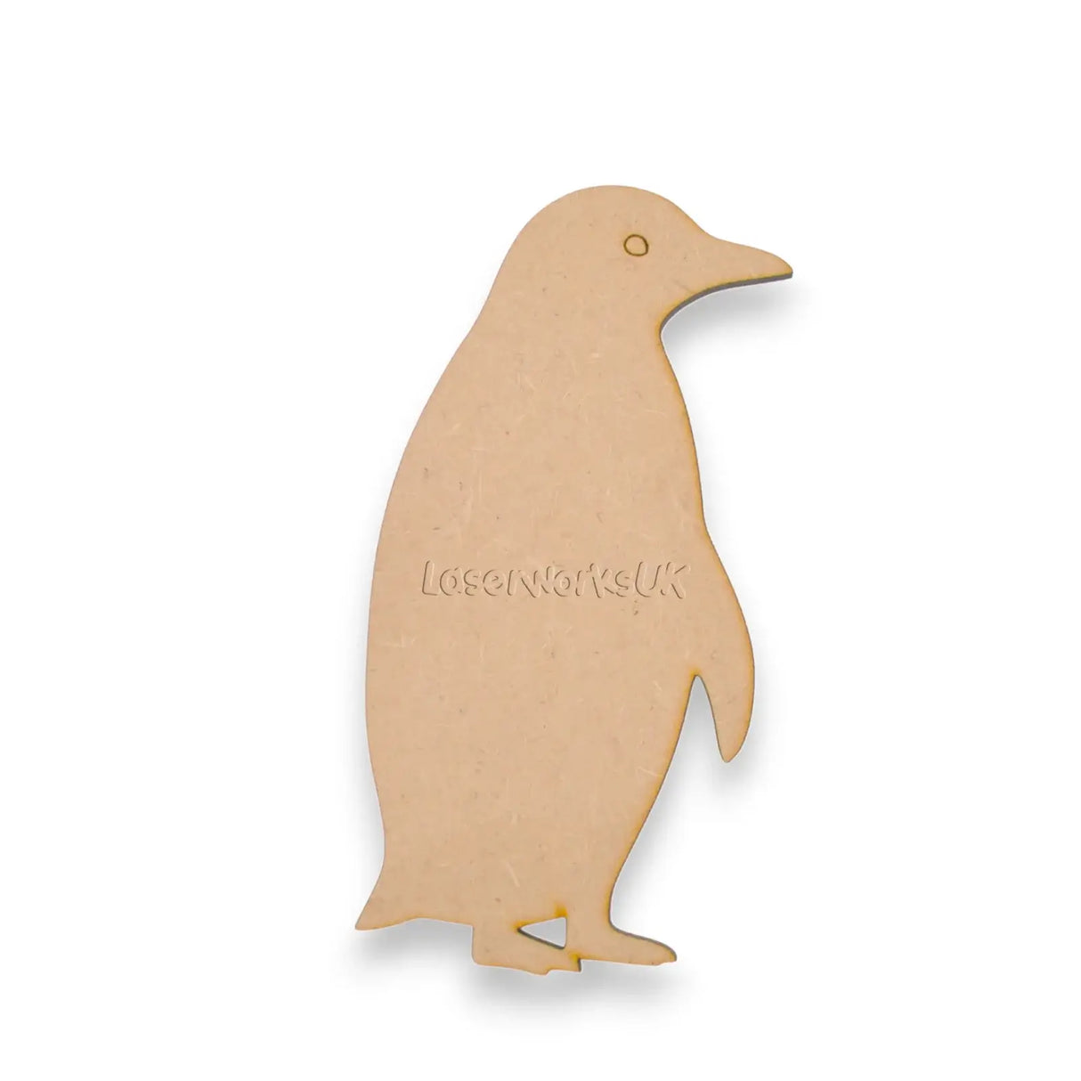 Penguin Wooden Shapes for Crafts - LaserworksUK
