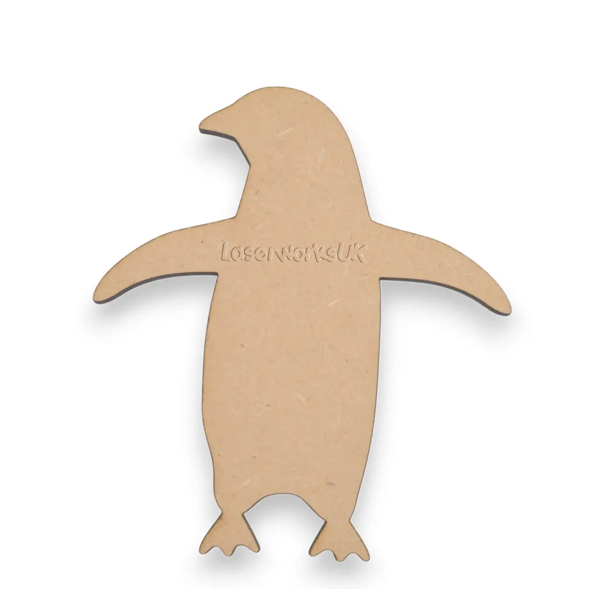 Penguin Wooden Shapes for Crafts - LaserworksUK