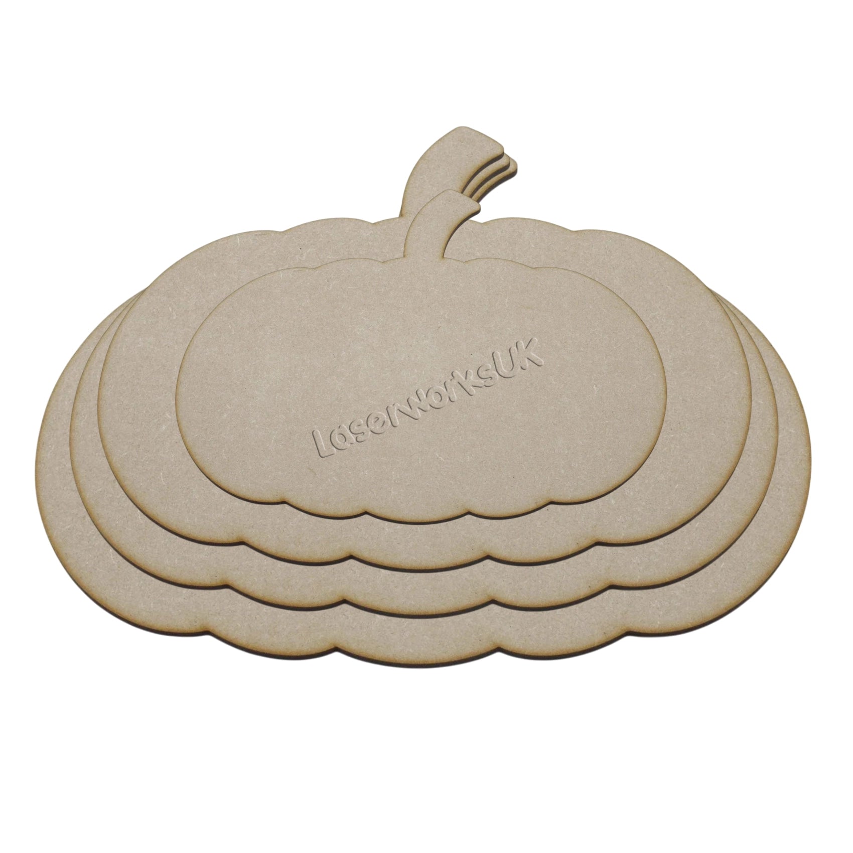 Halloween Pumpkin Blank Craft Shapes - LaserworksUK