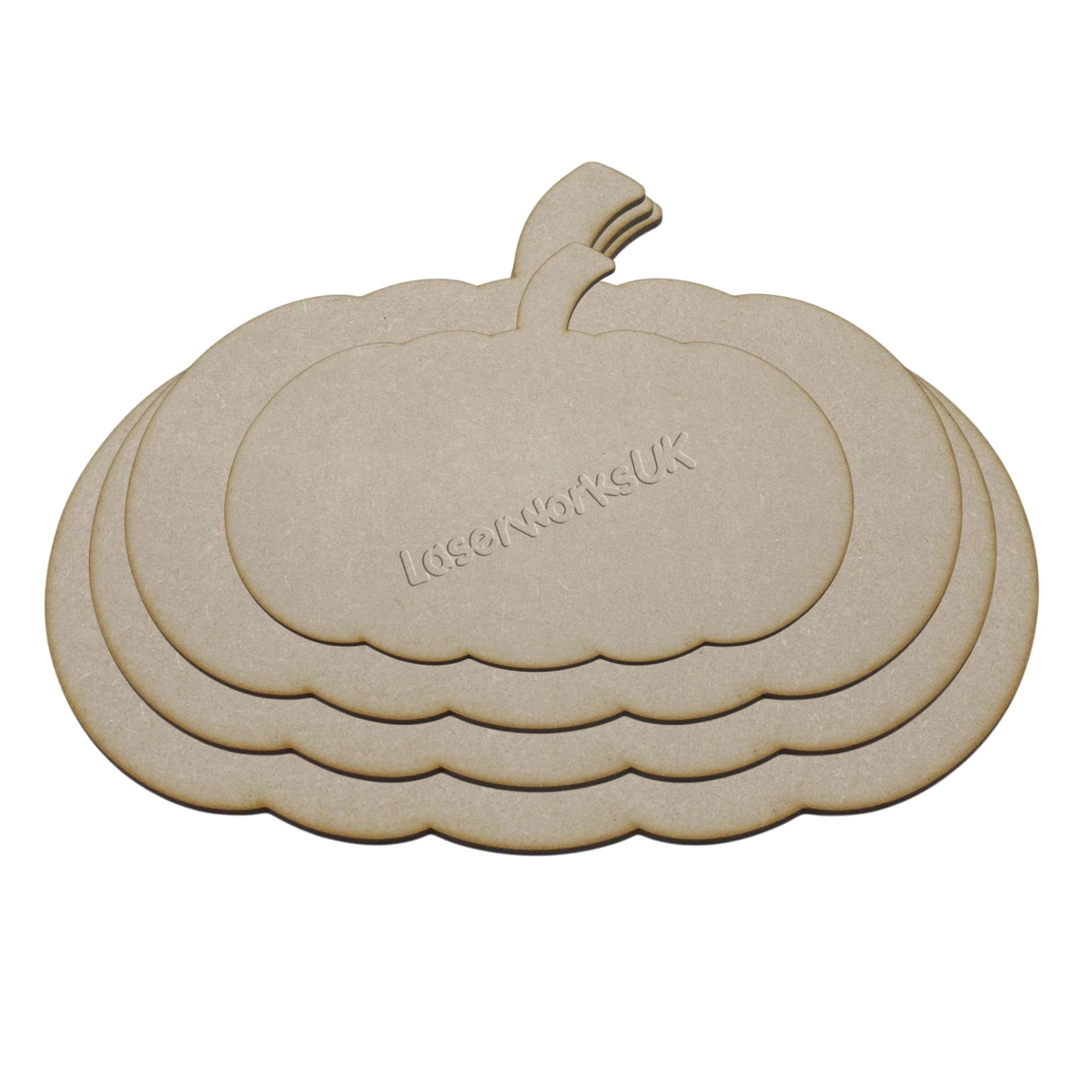 Halloween Pumpkin Blank Craft Shapes - LaserworksUK