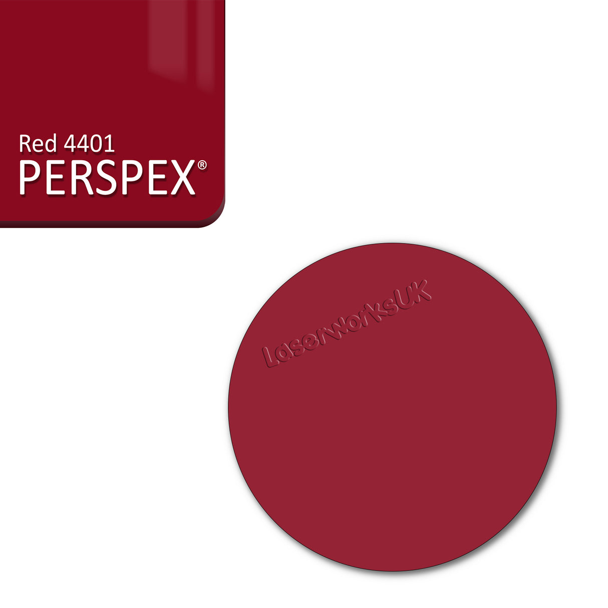 Acrylic Circles - Blanks Disc - 9cm Pack of 5 - Laserworksuk