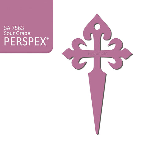 Camino de Santiago - St James Cross Keyring - Laserworksuk