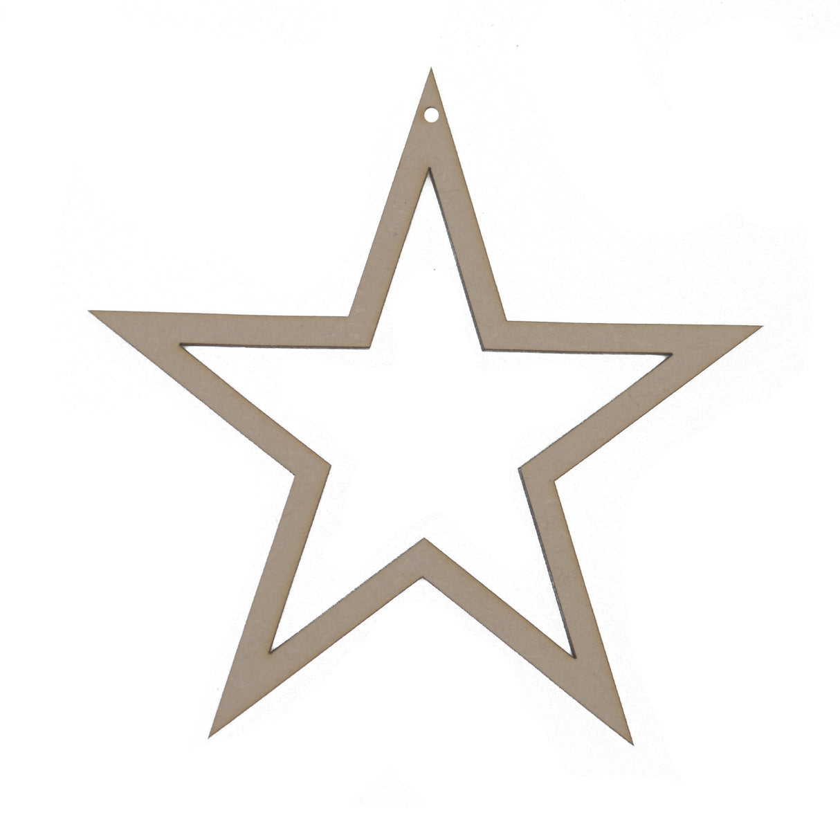 Wooden MDF Dream Catcher Hanging Mobile Nursery Star - Christmas Star Shape - LaserworksUK