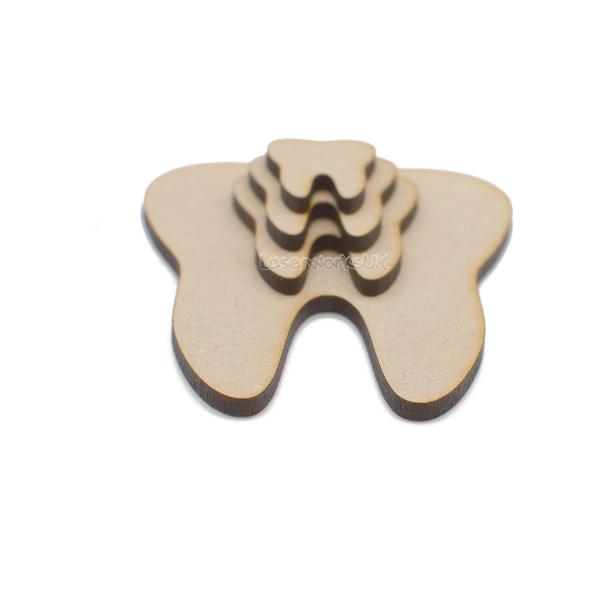 Baby Tooth Craft Shapes - LaserworksUK