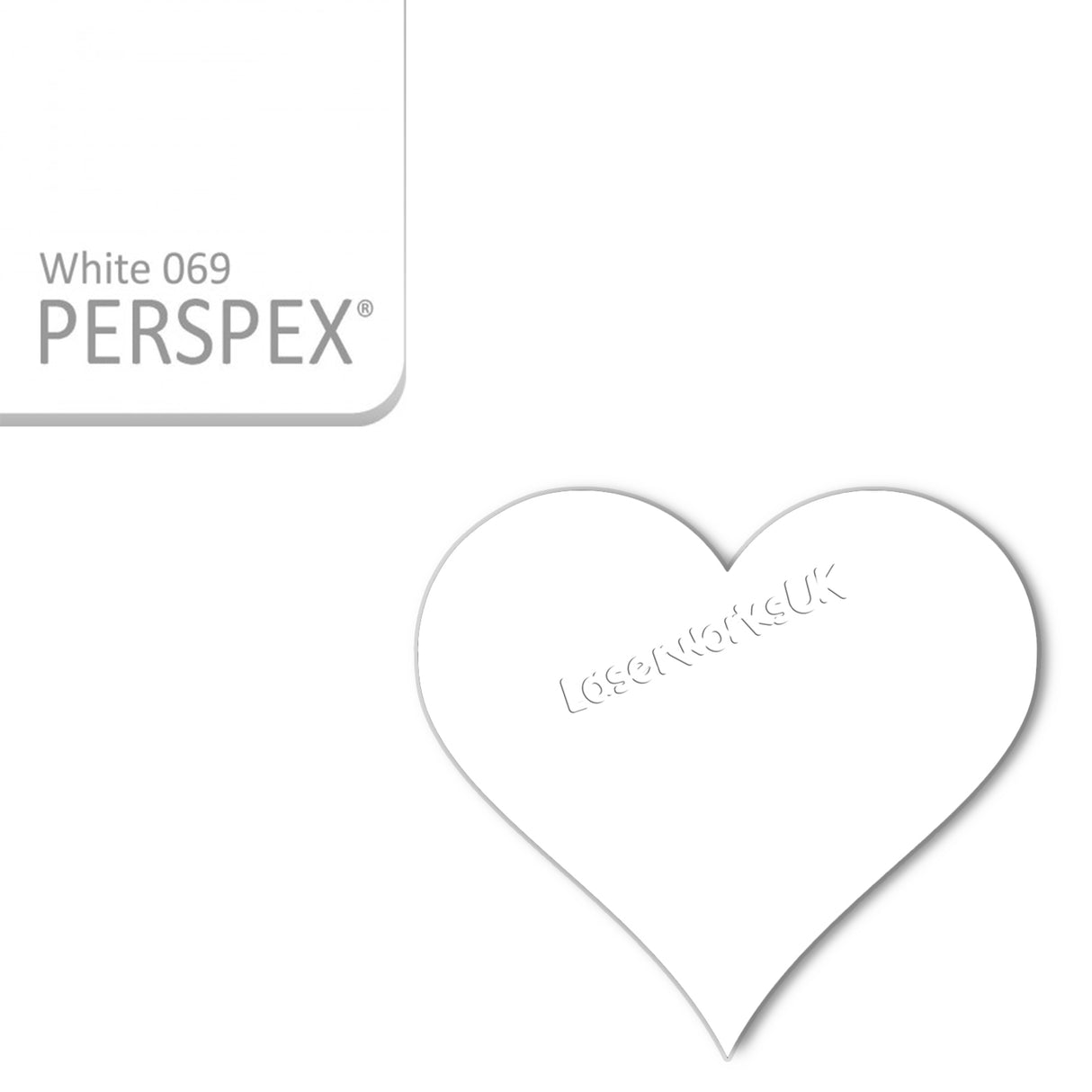 Acrylic Hearts Wedding Table Scatter (Pack of 50) - Laserworksuk