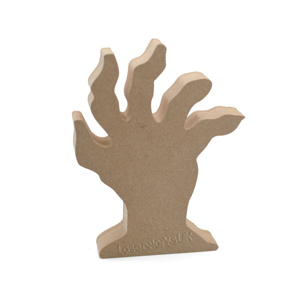 Freestanding Zombie Hand Halloween Craft Shapes - Laserworksuk
