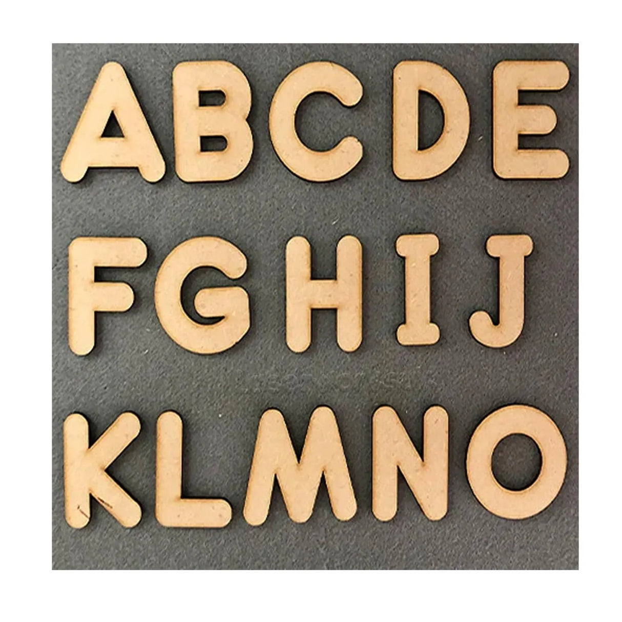 MDF Wooden Letters & Numbers: Craft Letters (2cm-40cm) - LaserworksUK