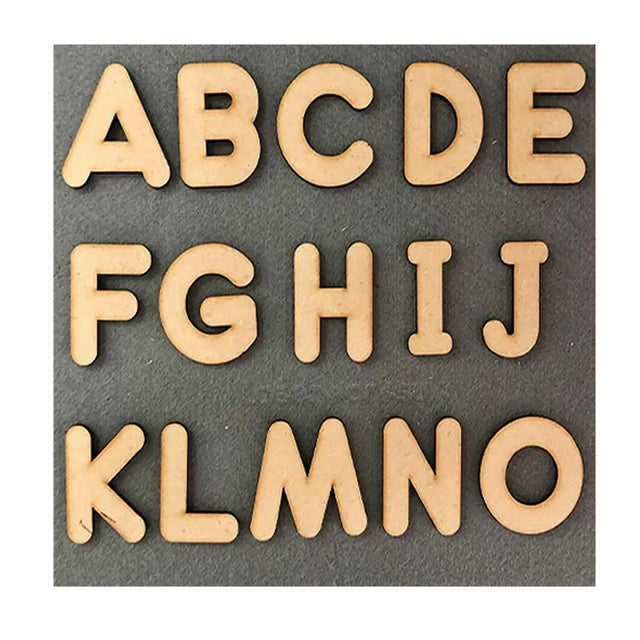MDF Wooden Letters & Numbers: Craft Letters (2cm-40cm) - LaserworksUK