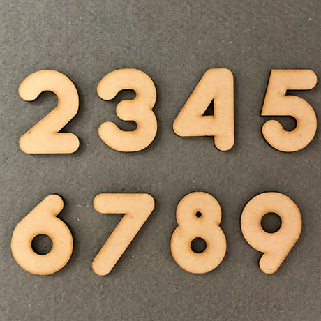 MDF Wooden Letters & Numbers: Craft Letters (2cm-40cm) - LaserworksUK