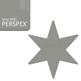 Acrylic 6 sided Star Blanks (3cm Pack of 18) - Laserworksuk