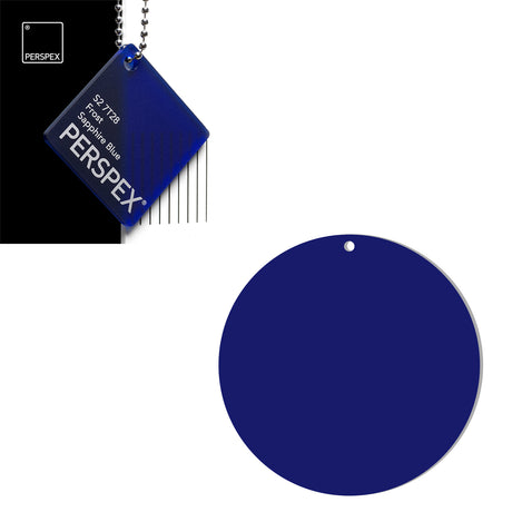 Acrylic Circles - Blanks Disc - (10cm Pack of 5) - Laserworksuk