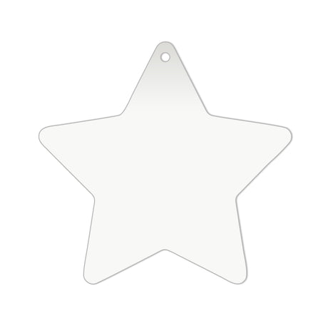 Acrylic Star Blanks (6cm Pack of 9) - Laserworksuk