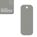 Acrylic Rectangle Keyring Blank Fobs (8cm Pack of 10) - Laserworksuk