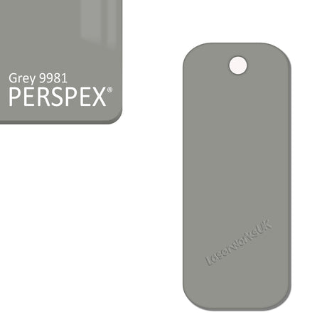 Acrylic Rectangle Keyring Blank Fobs (8cm Pack of 10) - Laserworksuk
