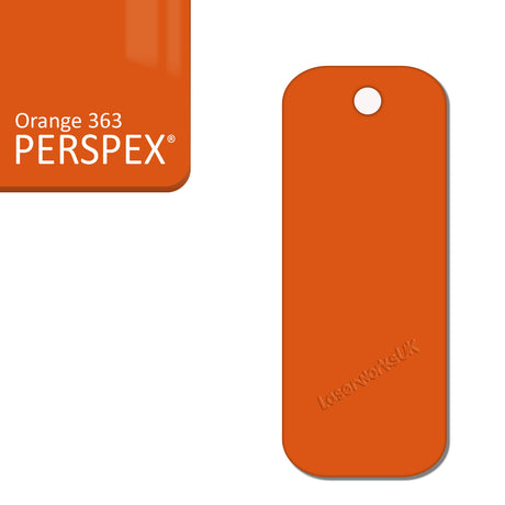 Acrylic Rectangle Keyring Blank Fobs (8cm Pack of 10) - Laserworksuk