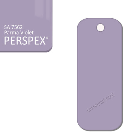 Acrylic Rectangle Keyring Blank Fobs (8cm Pack of 10) - Laserworksuk
