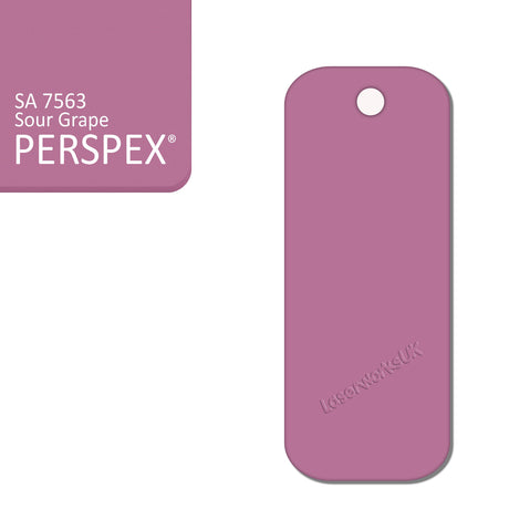 Acrylic Rectangle Keyring Blank Fobs (8cm Pack of 10) - Laserworksuk