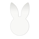 Acrylic Easter Bunny - Rabbit Head Blanks (10cm Pack of 5) - Laserworksuk
