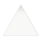Acrylic Triangle Blanks (10cm Pack of 5) - Laserworksuk
