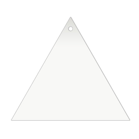 Acrylic Triangle Blanks (10cm Pack of 5) - Laserworksuk