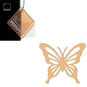 Acrylic Butterfly Blanks (6cm Pack of 5) - Laserworksuk