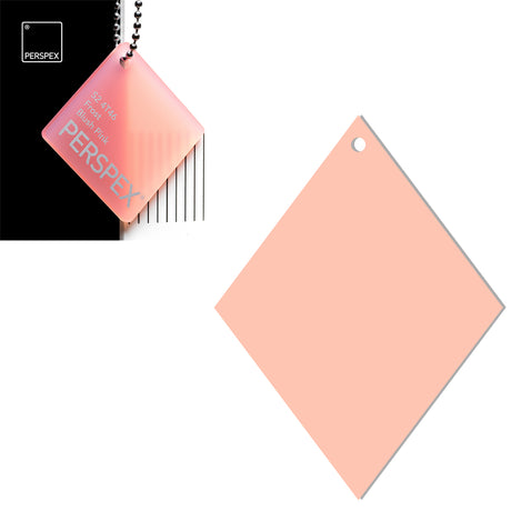 Acrylic Diamond Blank (6cm Pack of 8) - Laserworksuk