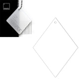 Acrylic Diamond Blank (10cm Pack of 5) - Laserworksuk
